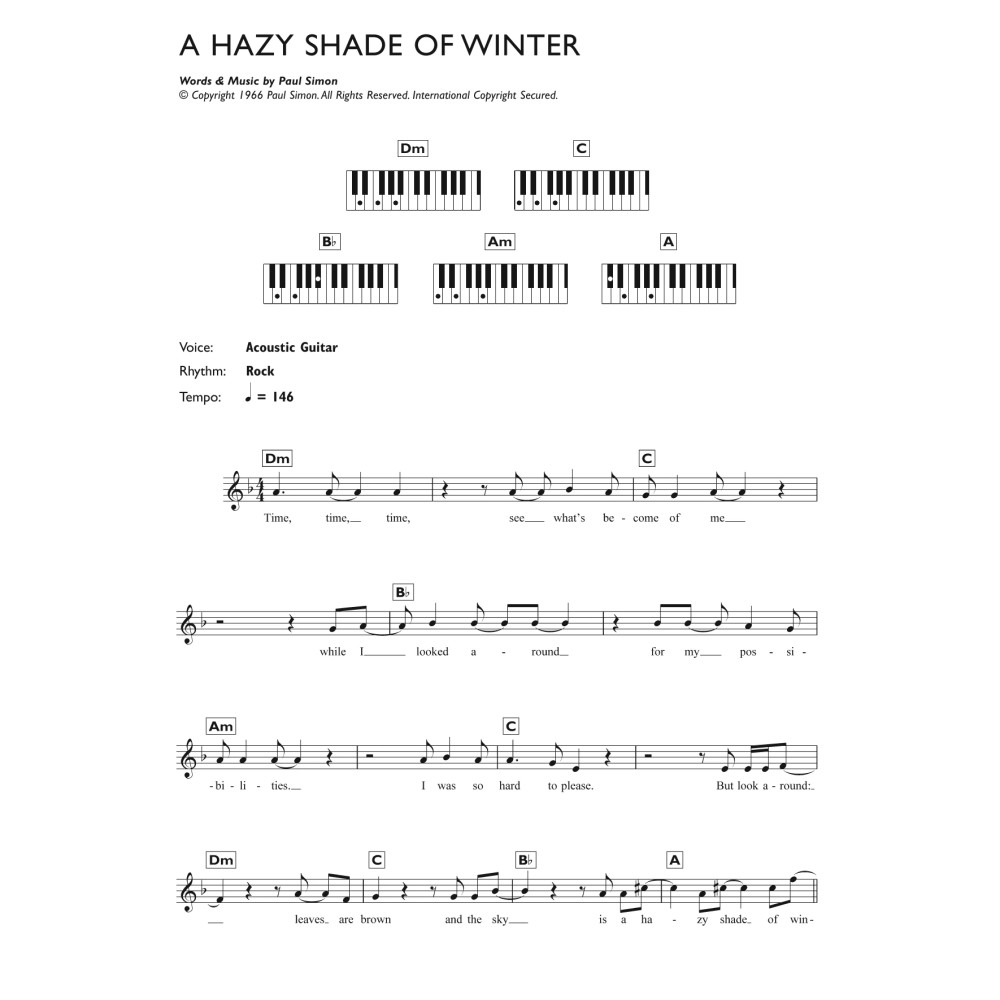 A Hazy Shade Of Winter